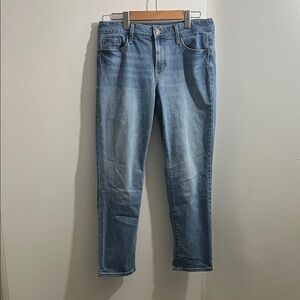Old Navy Light Blue Straight Leg Jeans 8 Short